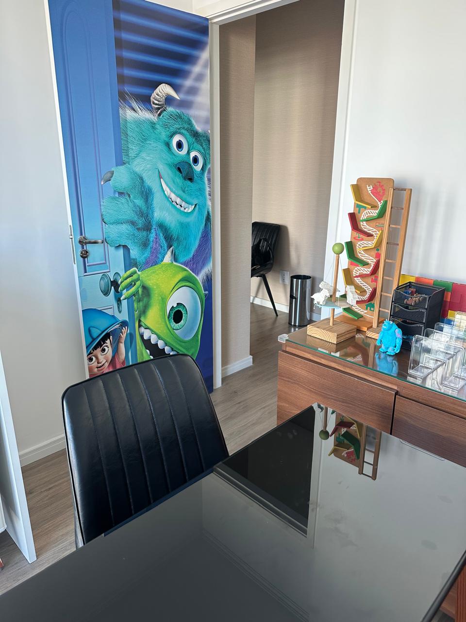 Sala de atendimento por dentro
